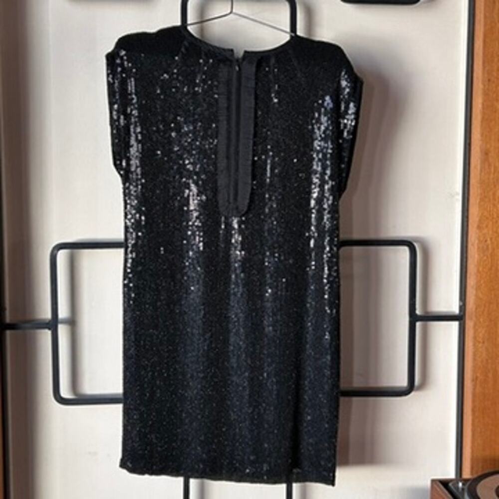 Namrata Josipura Silk and Beaded Sequin Mini Dress, Small